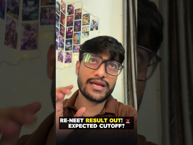 🚨 Re-NEET Result OUT! Expected Cutoff SHOCKS Everyone? #Shorts #ReNEET2026result