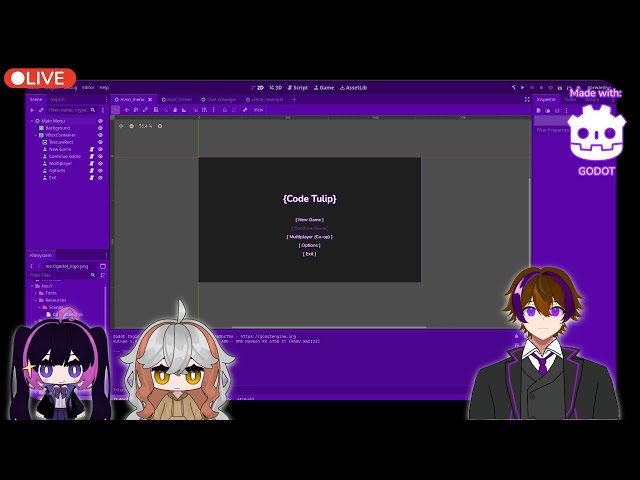 [AMA] C# Game Dev in Godot 4: Building "Code Tulip" from Scratch (LIVE)