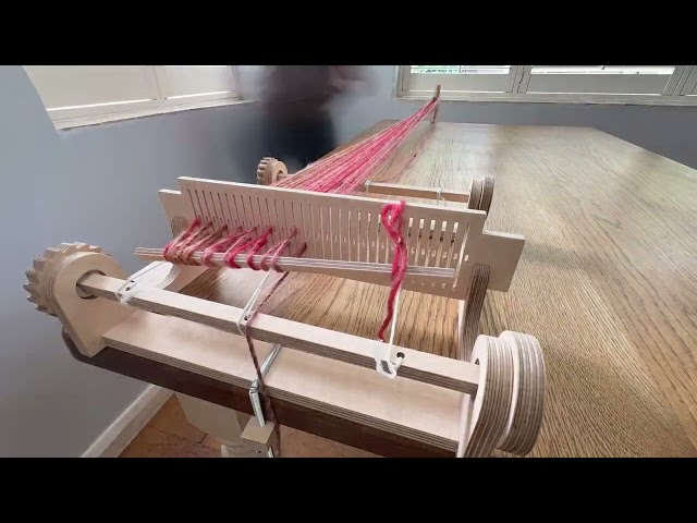 TabbyandTweed setting up a rigid heddle weaving loom. #rigidheddleloom #weaving #instructions #craft