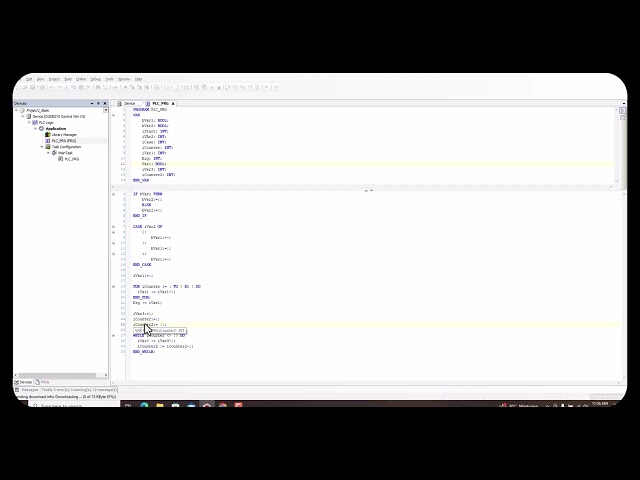 PLC Basic 1:CodeSys ST IF statement CASE statement FOR loor WHILE loop in st