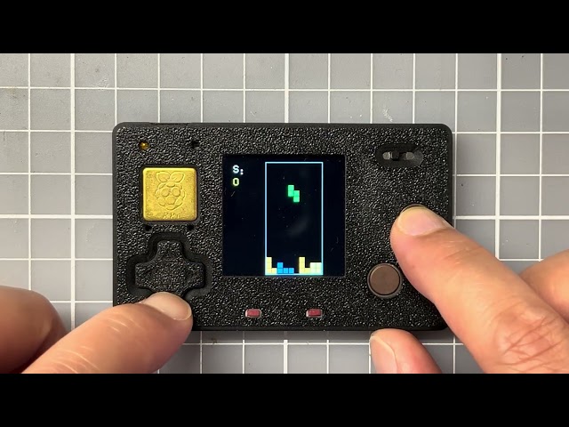 MINTIA Console Micropython Tetris