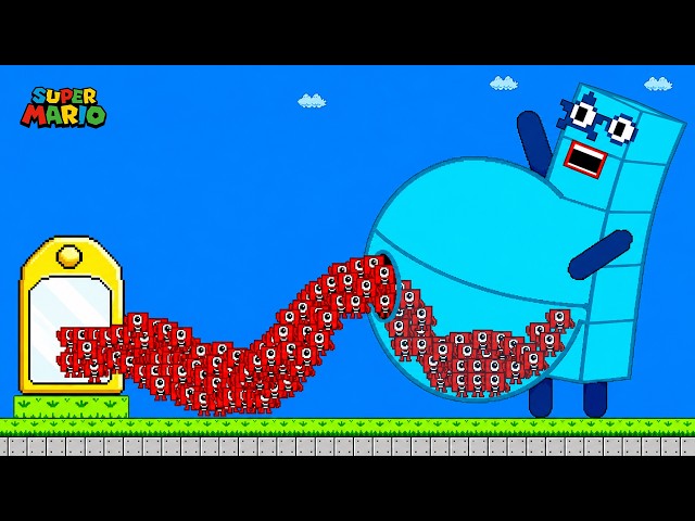 The Giant Number 5 vs All Blocks 1 Maze Mayhem