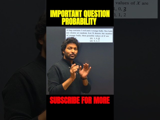 Probability Distribution Important Question Class 12th Boards CBSE 2025 #probability #class12math