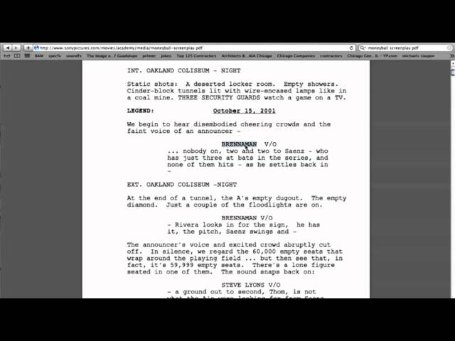 Stripping Apart The Script - UC & P