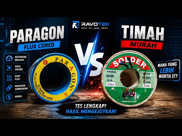 🔥 PARAGON vs Generic Solder Wire – Which one is actually worth buying?