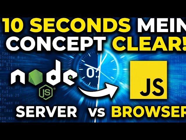 JavaScript vs Node.js Explained Simply