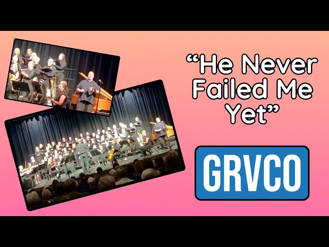 "He Never Failed Me Yet" by Robert Ray | Soloist: Robert Wimer