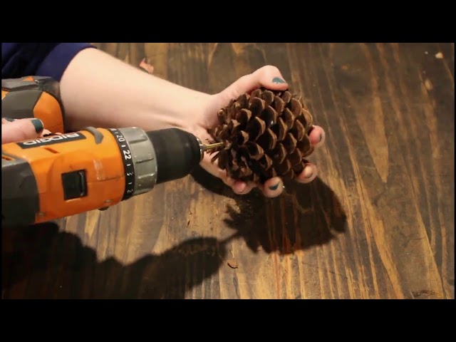 Nature in the Arts: Pinecone Bouquet Tutorial