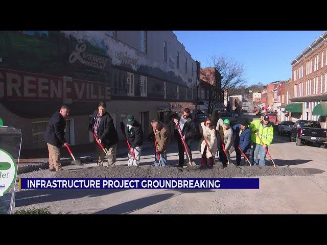 Greeneville holds groundbreaking ceremony for Depot Street infrastructure project