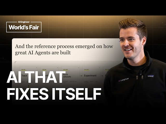 El stack de agentes OSS auto-mejorables — Marc Klingen, Langfuse