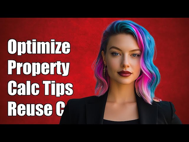 Optimize Property Calculation: Efficient Approaches to Reuse Results in Code