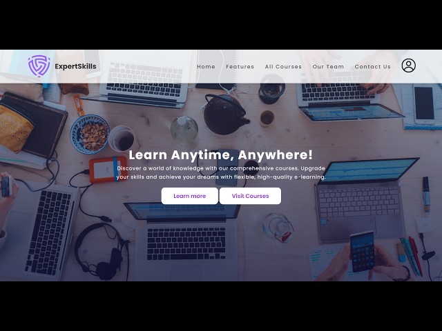 ExpertSkills | Full Stack E-Learning Platform Built with Django