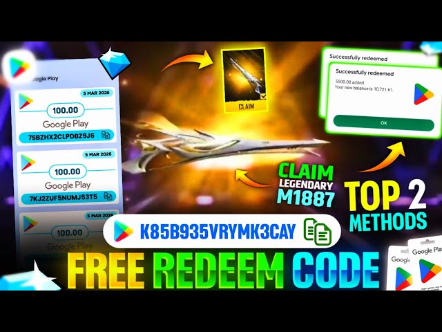 FREE REDEEM CODES INSTANT 🤩 | TOP 2 REDEEM CODE APP | HOW TO GET GOOGLE PLAY STORE REDEEM CODES FREE