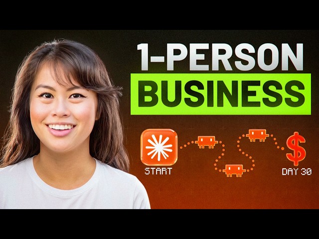 How I'd Start a 1-Person Business + Personal Brand with AI in 30 Days