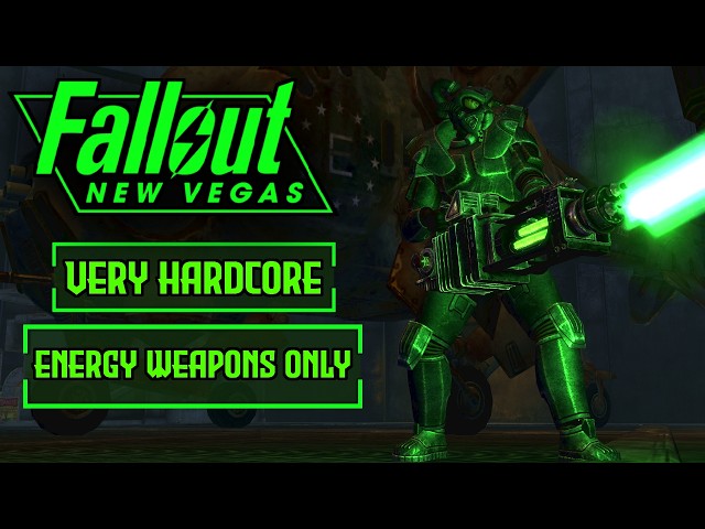 Can I Beat Fallout New Vegas' Very Hardcore Difficulty With only ENERGY WEAPONS?! | FNV Challenge!