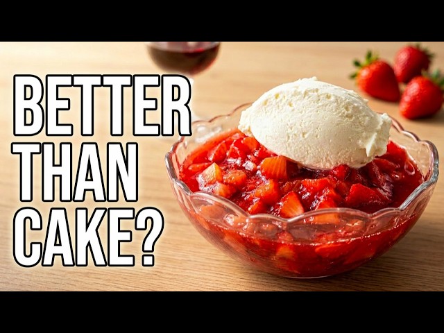 Better Than Cake? The 3-Ingredient Slovenian Strawberry Dessert