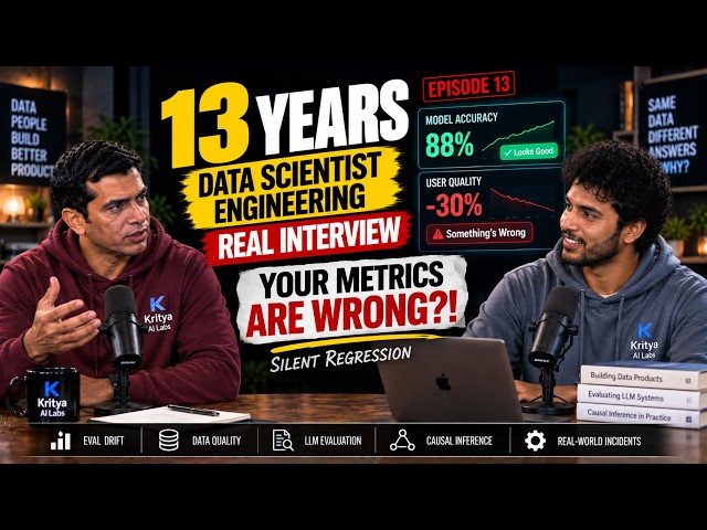 13-Year Data Scientist Interview: Can You Detect a Silent Regression?