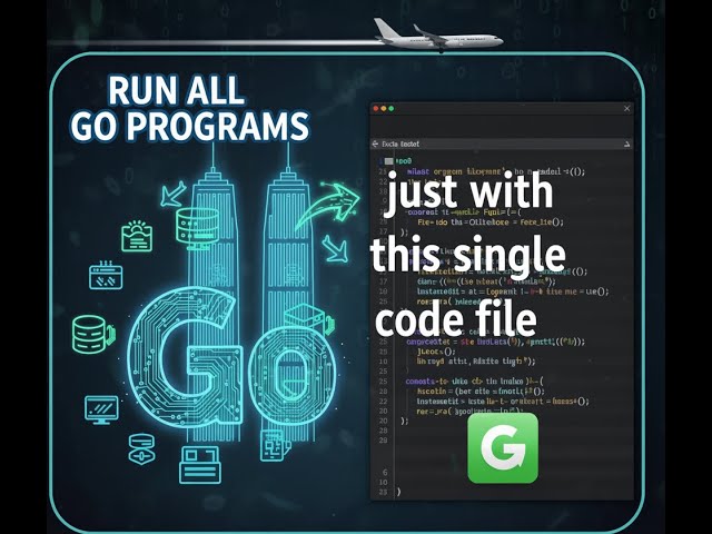RUN all your ML with Go lab programs with just one code file , worked for 9/11 exp's. No regrets 😺 
