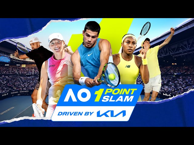 LIVE | 1 Point Slam | Australian Open 2026