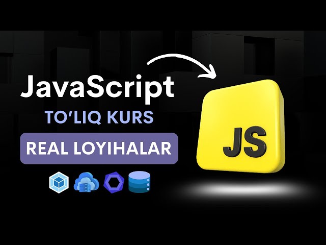 JavaScript to'liq amaliy kurs