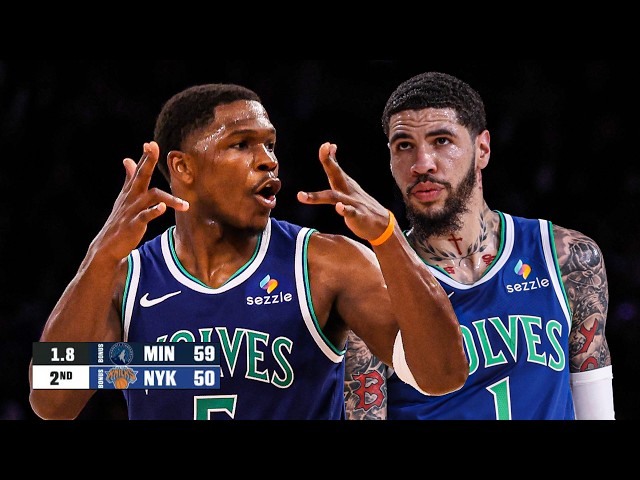 LaMelo Ball & Anthony Edwards PUT ON A SHOW vs Knicks 🔥