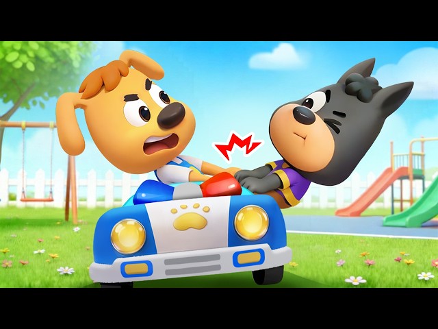 Labrador Pequeño y Dobie Pequeño 🧀 Dibujos Animados 🔍Sheriff Labrador en Español