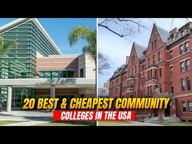 20 Best & Cheapest Community Colleges in the USA