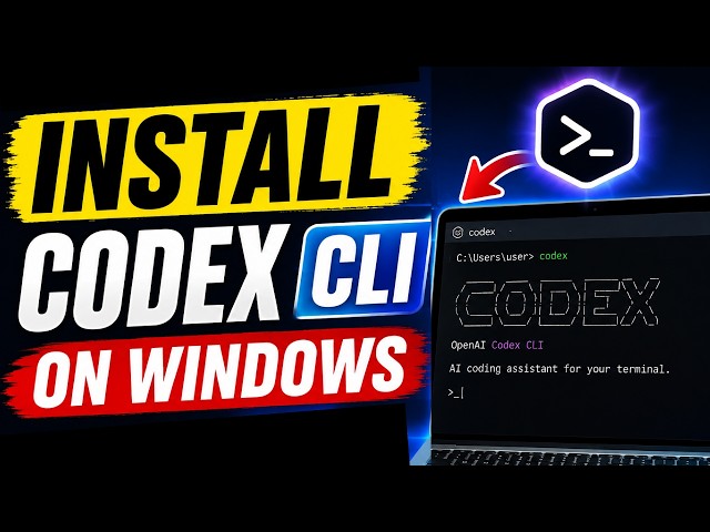 How to Install Codex CLI on Windows (Complete Step-by-Step Guide)