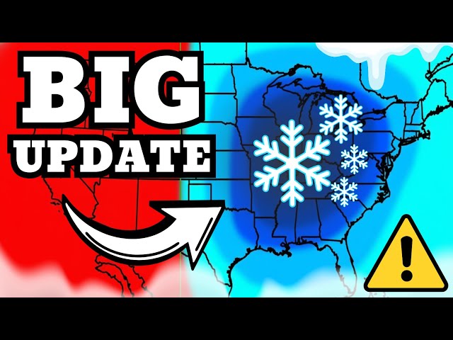 This Massive Winter Storm Just CHANGED Course - 72 Hour Forecast