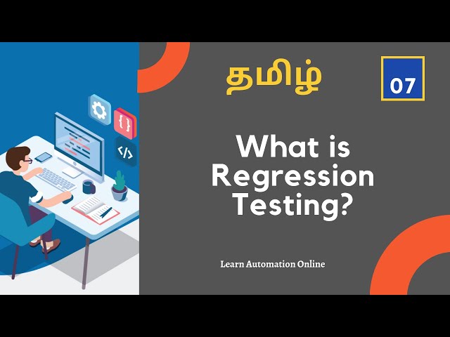 Manual Testing  Tutorials | 07 | What is Regression Testing | Tamil