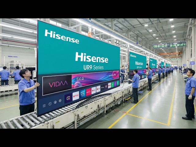 Hisense Mega Factory: Smart TV Production & Processing Process 2026