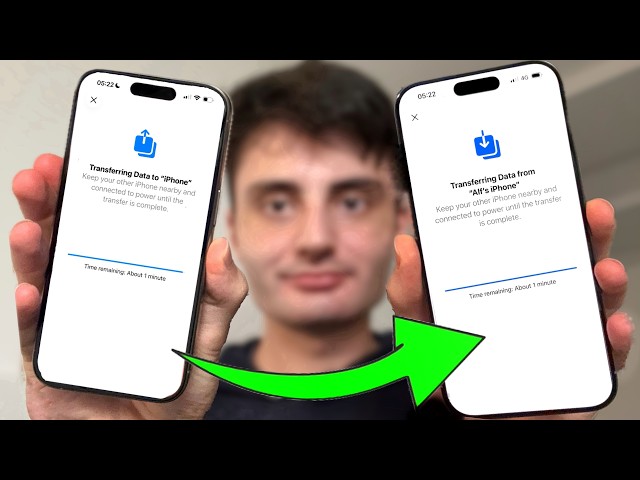 How To Transfer Data from iPhone to iPhone