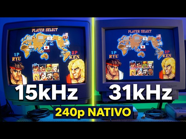 CRT 15kHz vs 31kHz | The ULTIMATE Guide for Raspberry Pi 3, 4, and 5 in Native 240p