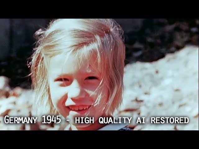 Berlin in July 1945 - Probably the best restored film material you'll watch from that time!