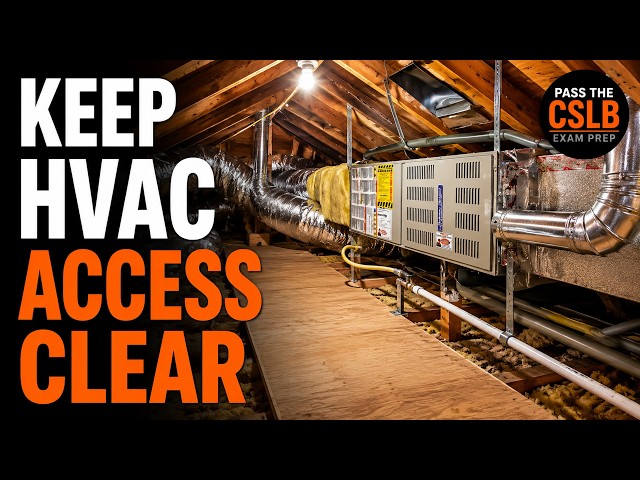 California B License Exam - HVAC Access Clearances | Audio Study Guide