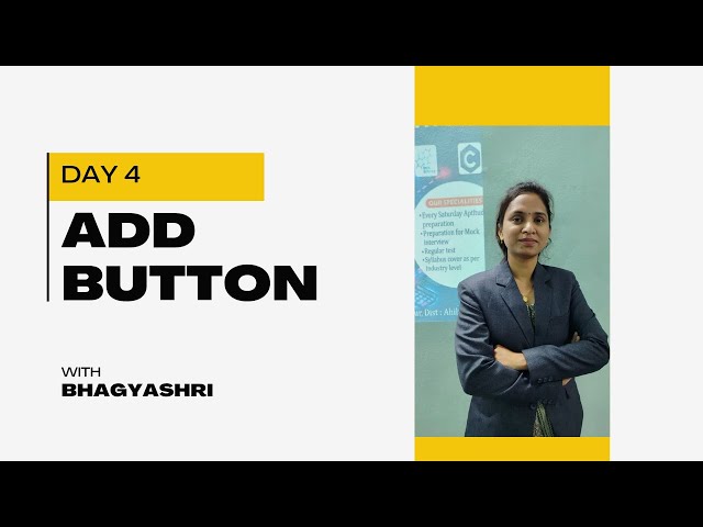 Day 4 – Button तयार करा