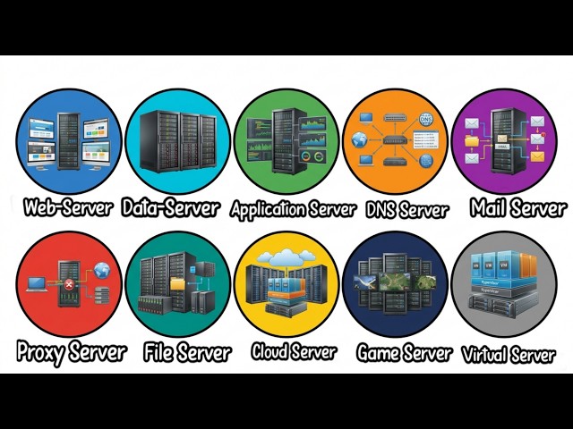 Every Server Type Explained in 8 Minutes