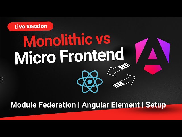 Micro Frontend Architecture in Angular 🔥 | Monolithic vs Micro FE | Real-World Setup Explained