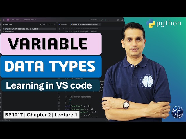 Python Fundamentals: Mastering Variables and Data Types