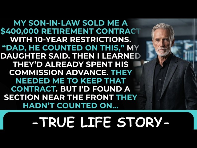 My Son-in-Law Tied Up $400,000 of My Retirement—Then My Daughter Asked Me to Stop Reading