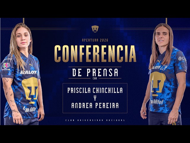 Press Conference | Priscila Chinchilla and Andrea Pereira