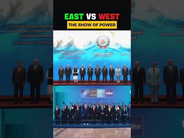 Putin Modi Xi east vs Trump Macron west | NATO vs SCO