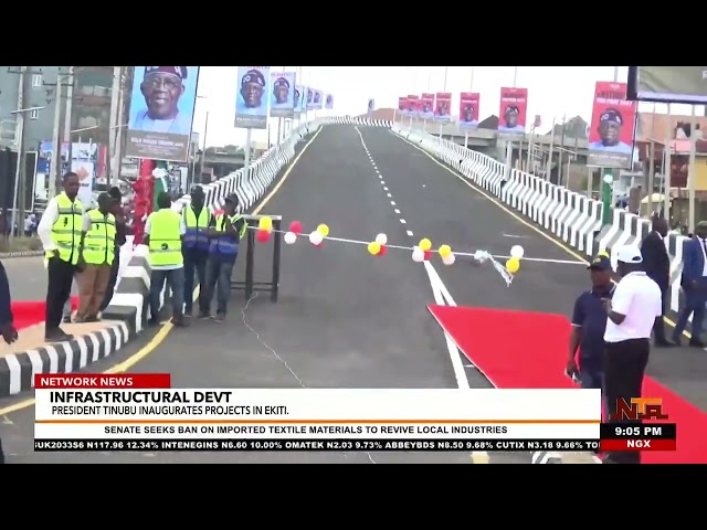 Tinubu Flyover Commissioned in Ado Ekiti, Promises More Development Nationwide