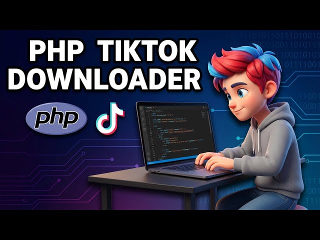 PHP Script to Build TikTok Video Downloader Web App in Browser Using HTML & Javascript