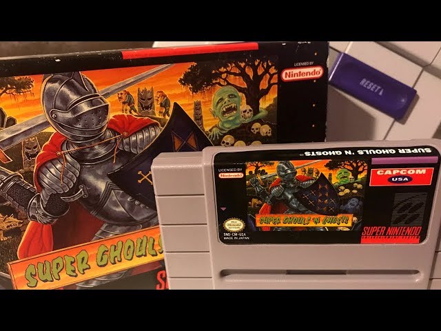 Super Ghouls N Ghosts - professional difficulty - Mike Matei Full Playthrough