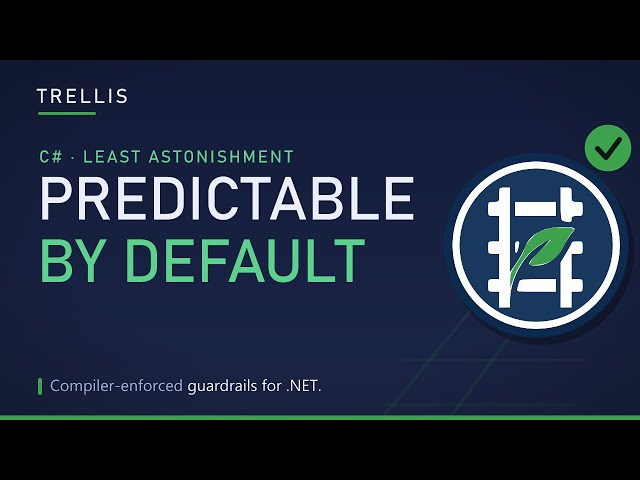 The Principle of Least Astonishment in C#: Build HTTP APIs That Don't Surprise Your Clients