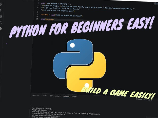 Python But Easy | Part 1: The Quest