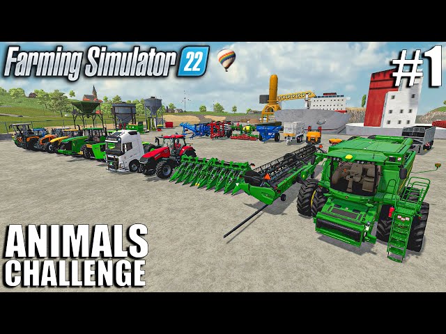 This is a New Challenge | Animals Challenge | Timelapse 1 | Farming Simulator 22