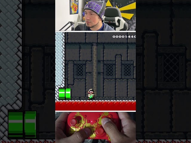 This level had a 9 MINUTE world record!! #supermariomaker2 #mariomaker2