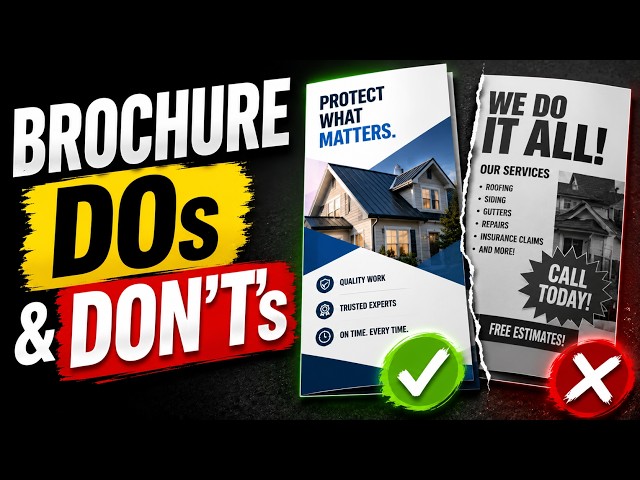 The DOs and DON'Ts of Brochure Design